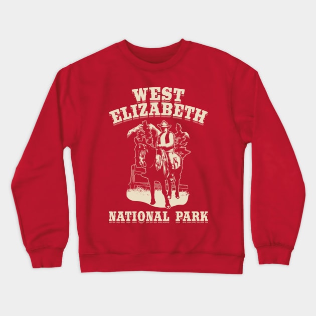 West Elizabeth National Park Crewneck Sweatshirt by robotrobotROBOT